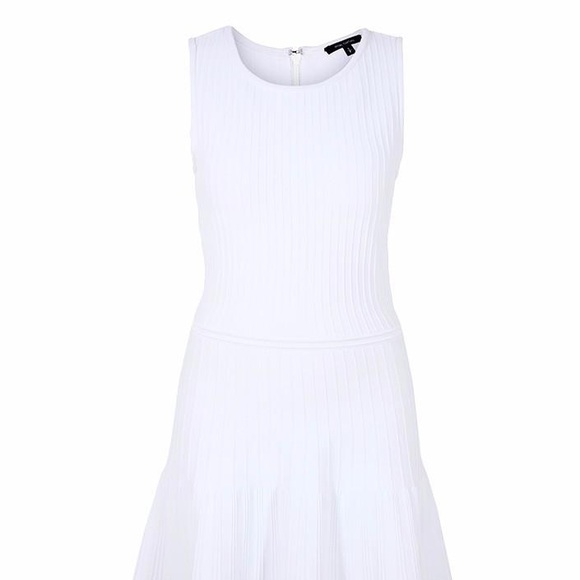 Pink Tartan White Power Stretch Ballet Dress - Picture 2 of 4